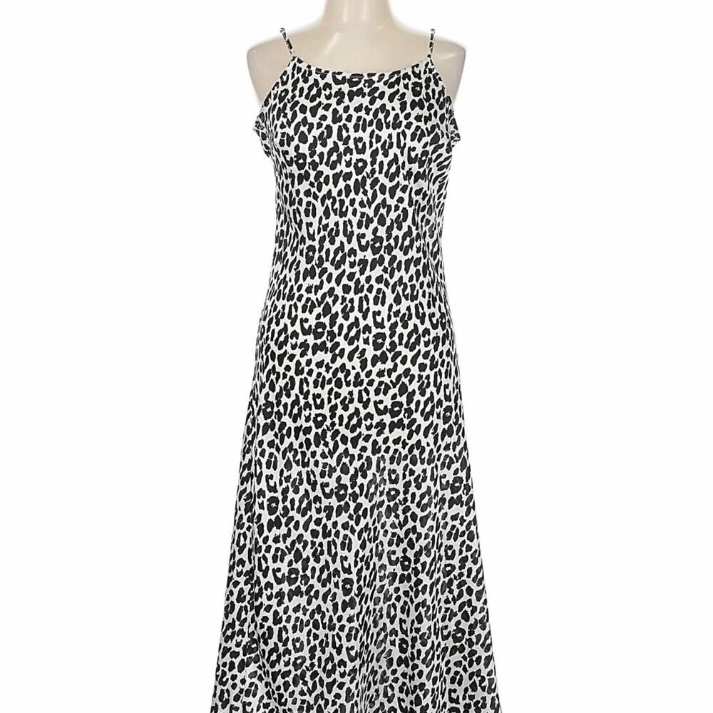A New Day Animal Print Slip Dress